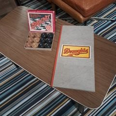 Vintage Draughts Board Game