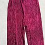 Christmas festive velvet plisse Pants new Image 4