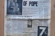 Irish Press 07/08/78 - Death of Pope Paul VI
