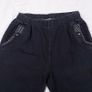 Celia Black Elastic Waist Straight Leg Stretch Trousers Moon Pattern Pocket Trim 10-12UK/38-40EU Image 5