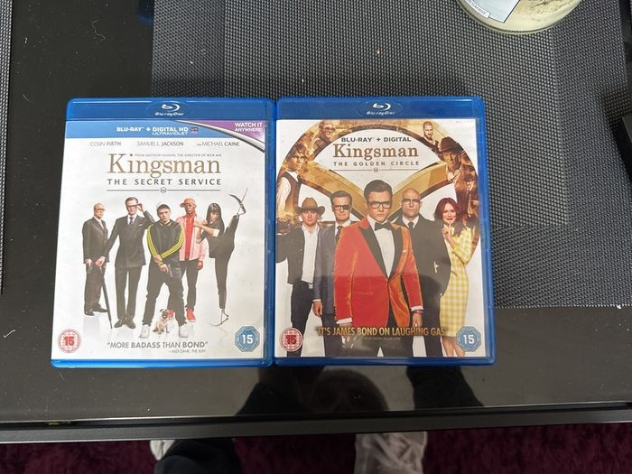 Kingsmen 1 and 2 Blu Ray
