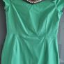 VESPER green bodycon dress Sz 12UK - Bnwt Rrp 70 Euro Image 3