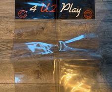 U2 4 U2 Play 45 Rpm Picture Sleeves Wall Hanger