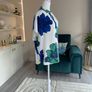 Ladies V-Neck Blue and Green Flower Print Top from Jasper Conran Image 7