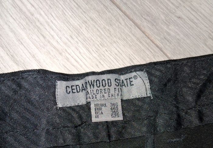 Cedarwood State Tailored Fit Trousers - Size - 36S - RRP - 18.00