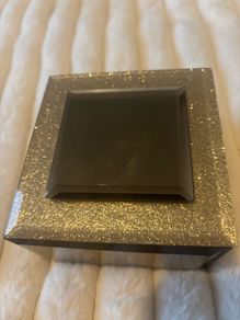 jewerly box glass small in size ideal for watches necklaces or rings etc