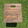 Vintage Wooden R. Whites Lemonade Crate Image 8