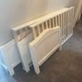 Nested Sorrento Cot Bed-White Image 2