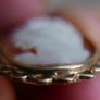 Vintage 9ct Gold 375 and Shell Cameo Brooch. 2,9g Image 5