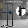 JX FITNESS Power Tower Adjustable Dip Station Pull up Bar Push Up Workout Abdominal Exercise Home Gym Tower Body Building Image 4