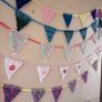Hand knitted bunting for Baby's room/bedroom & Christmas Image 2