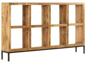 Sideboard 160x25x95 cm Solid Mango Wood