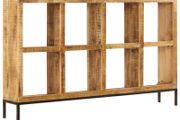 Sideboard 160x25x95 cm Solid Mango Wood