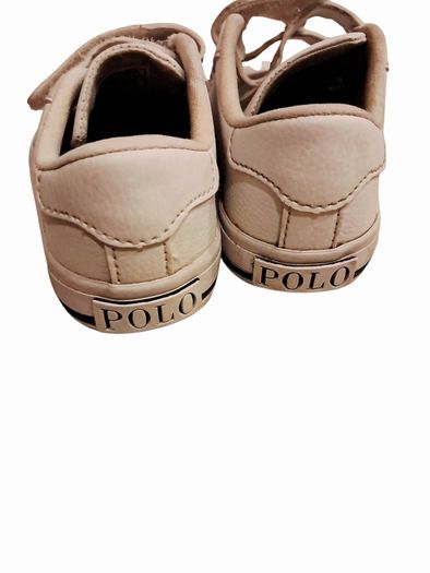 Polo Ralph Lauren leather toddler trainers