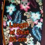 Boohoo Bodycon Hettie Vibrant Multi Colour Floral Print 2 Piece Skirt and Crop Top Set Image 8