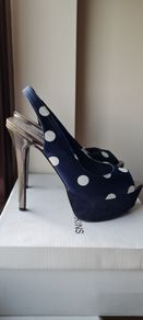 Podka Dot Platform Heels