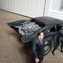 McFarlane Batman figures and custom painted batmobile Image 5