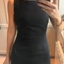 Sandro black and lace mini dress Image 2