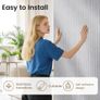 Panels Acoustic Panels 45.67X22.83 Self-Adhesive 3D Sound Absorbing Wall Panels,for Sound Absorbing, Soundproof Panels for Living Room Image 4