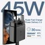 45W USB C Samsung Super Fast Charger Plug with 6.6ft USB C Cable for Samsung Galaxy S23 Ultra/S23+/S23/S22 Ultra/S22/S21 Ultra/S21/S20 Ultra/S20/Note 20/Note10 plus/Tab S8 Ultra/Tab S8+/Tab S8/Tab S7 Image 2