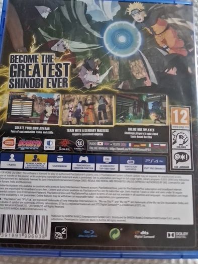 Naruto to Boruto Shinobi Striker PlayStation2 Ps2 Games Original