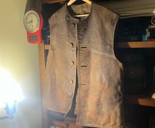 WW2 British Leather Jerkin Jacket