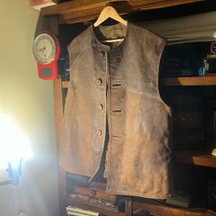 WW2 British Leather Jerkin Jacket