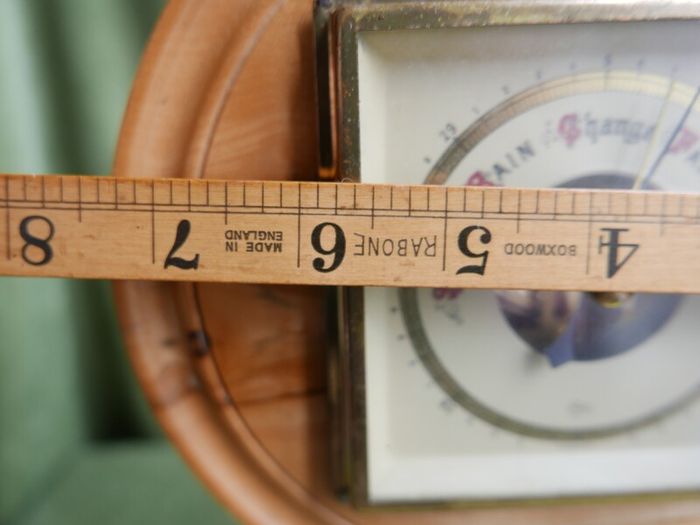 Vintage Weather Station Barometer