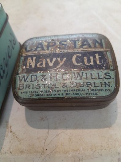 vintage ad tins