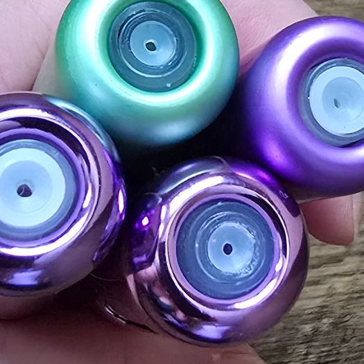 4 mini perfume spray bottles