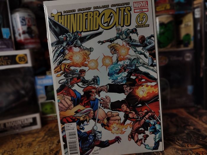 Thunderbolts ! Issue #172 ! Homage Cover of X-men #100 ! 15 Years of Thunderbolts ! 2012 ! by Marvel !