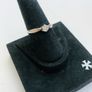 Vintage 9ct White Gold Diamond Solitaire Engagement Ring Image 7