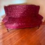 Traditional Three-Piece Suite  Sofa and Two Wingback Armchairs Image 2