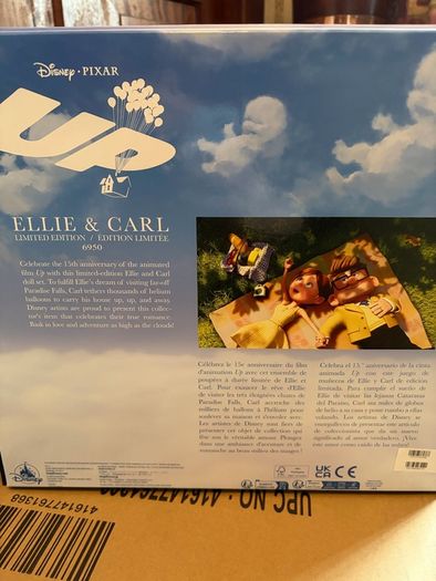 Limited edition doll s Ellie and Carl Up Disney