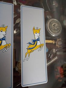 rare Babycham door push plate nos