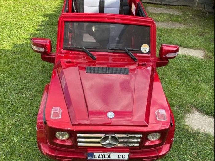 Kids Mercedes G55 ride on electric car