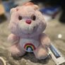 Cheer Rainbow Vintage Care Bear Carebear Plush Kenner 6.5inch 1983 Image 9