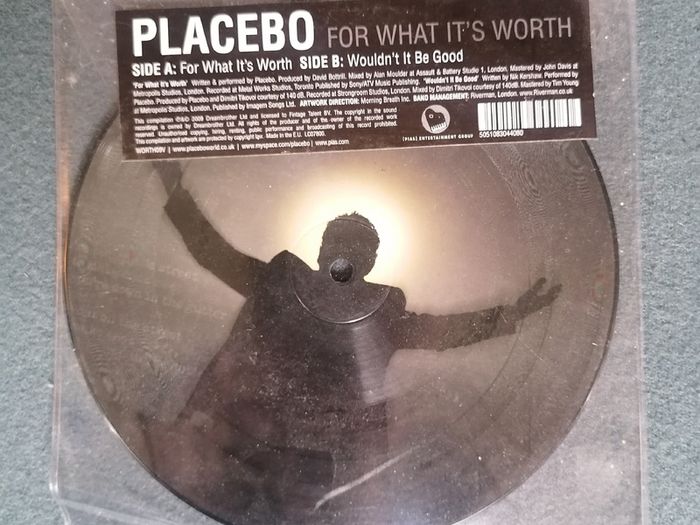 Placebo - For What It's Worth 7" Picture disc