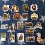52 Glossy Twilight Edward Cullen & Bella Swan Stickers. Various Shapes & Sizes. Image 3
