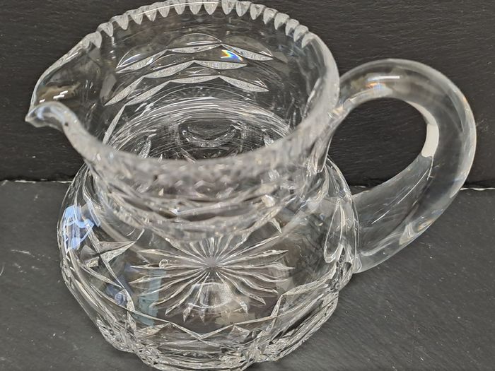Crystal milk jug or creamer