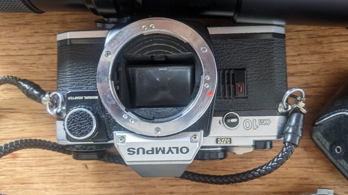 Vintage Olympus Camera and lenses