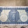 10 Pound Lady Lavery 19/8/46 IRISH NOTE Image 2