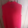 Ladies Coral Sleeveless Blouse Image 2