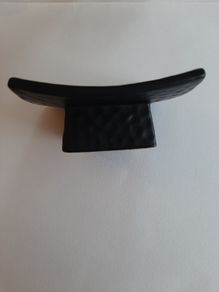 Black ceramic light holder