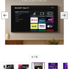 Sharp 32' Smart TV
