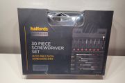30 piece Halfords Advanced Advanced Screwdriver &amp; Bit Set