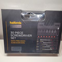 30 piece Halfords Advanced Advanced Screwdriver & Bit Set