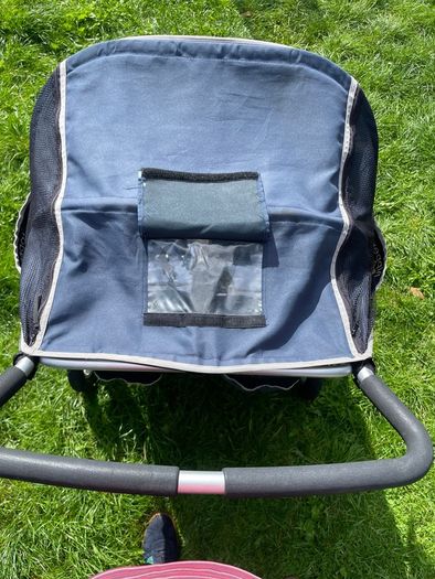 Out n About Nipper 360 double buggy with rain cover