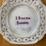 Victorian Souvenir China Trio Image 3