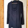 Brown Top/Cardigan- Size 14 Image 3